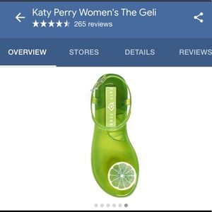 NWOB Katy Perry Lime Sandals